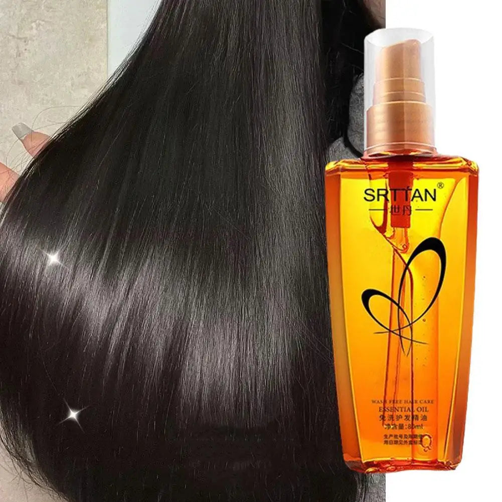 Sérum Capillaire à l'Huile d'Argan Marocaine-Brillance & Réparation